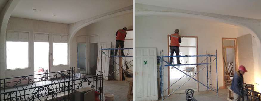 Otra etapa de Ejecución del Proyecto. Pisos superiores